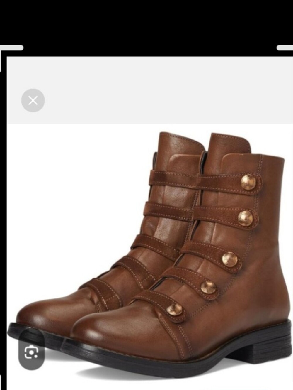 Eric Michael Strappy Boots - Women's NWOT